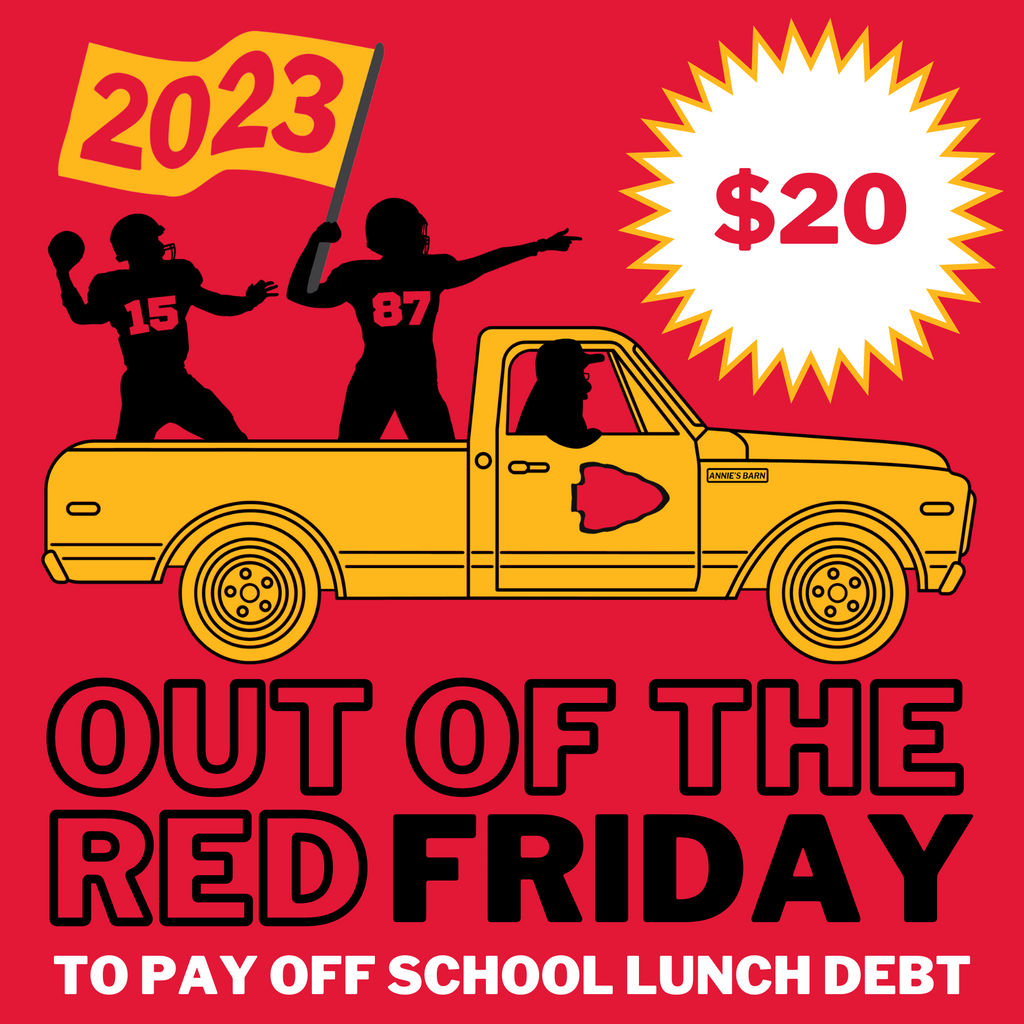 $20 to Out of The Red Friday