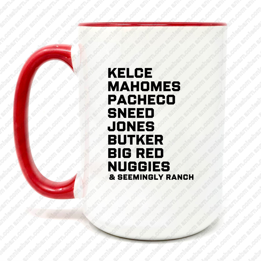 KELCE MAHOMES & SEEMINGLY RANCH Coffee Mug
