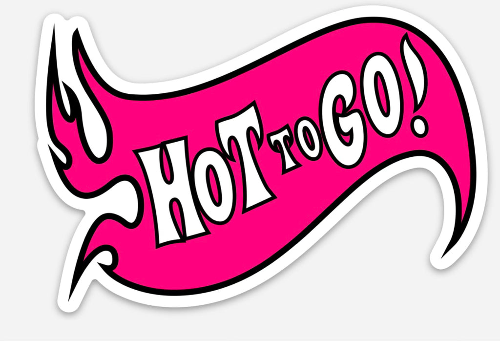 Hot To Go! Hot Pink Sticker Pack