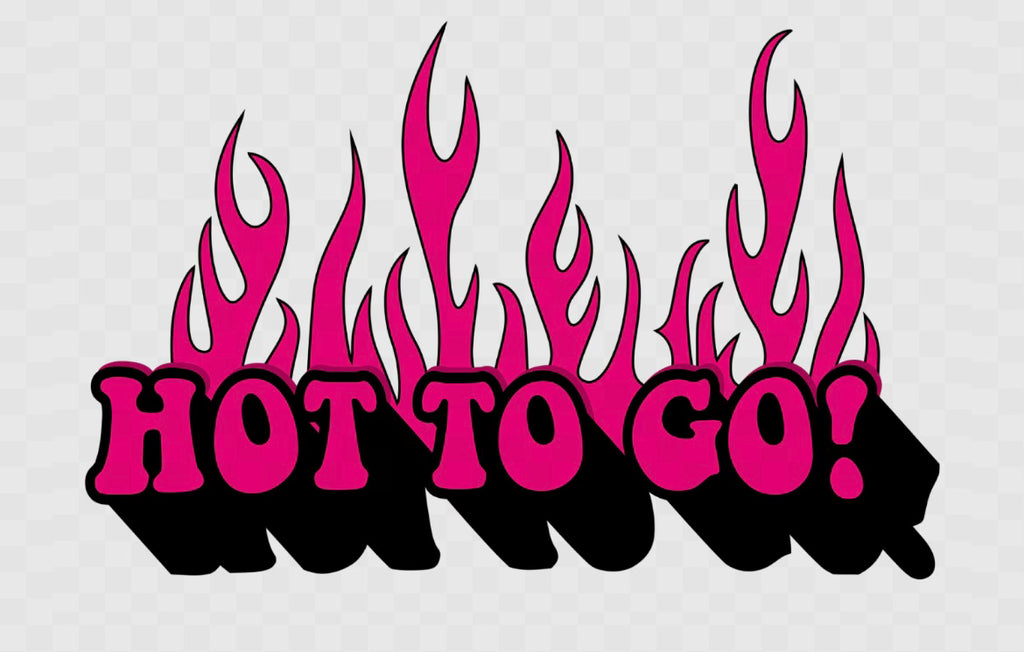 Hot To Go! Flames Sticker Pack