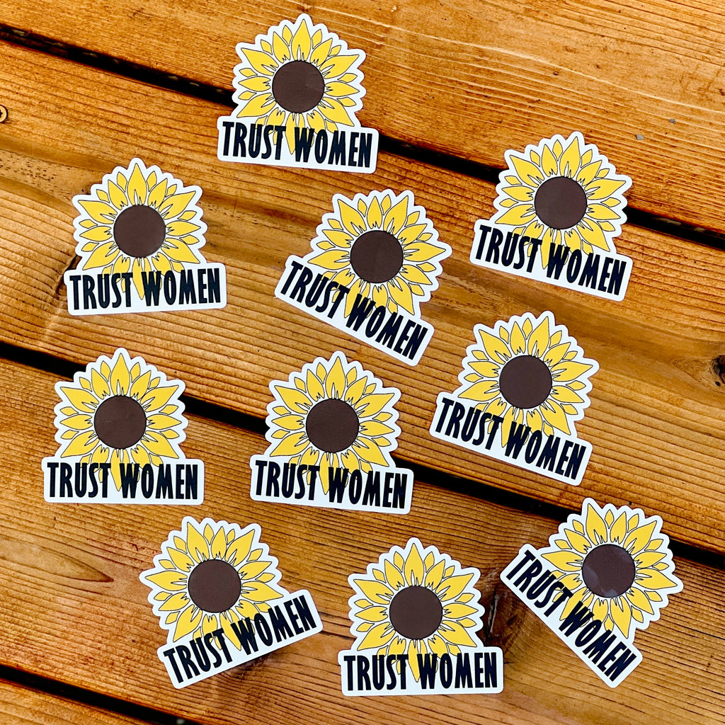 Trust Women Sticker Ten Pack