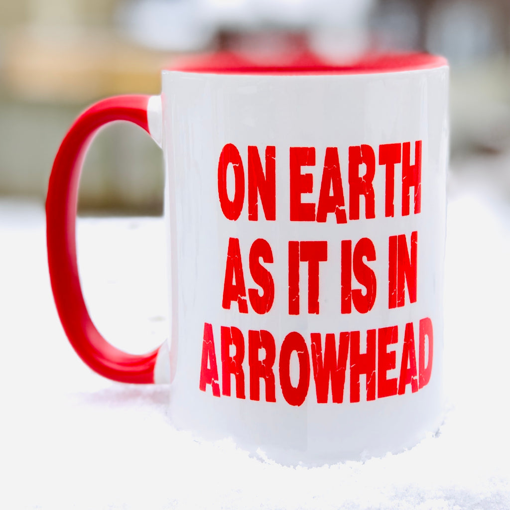 On Earth As It Is In Arrowhead Mug